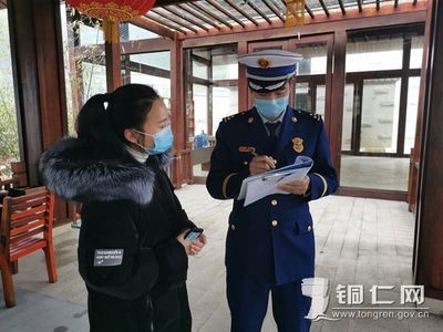 碧江消防分类指导助力旅游行业复工复产